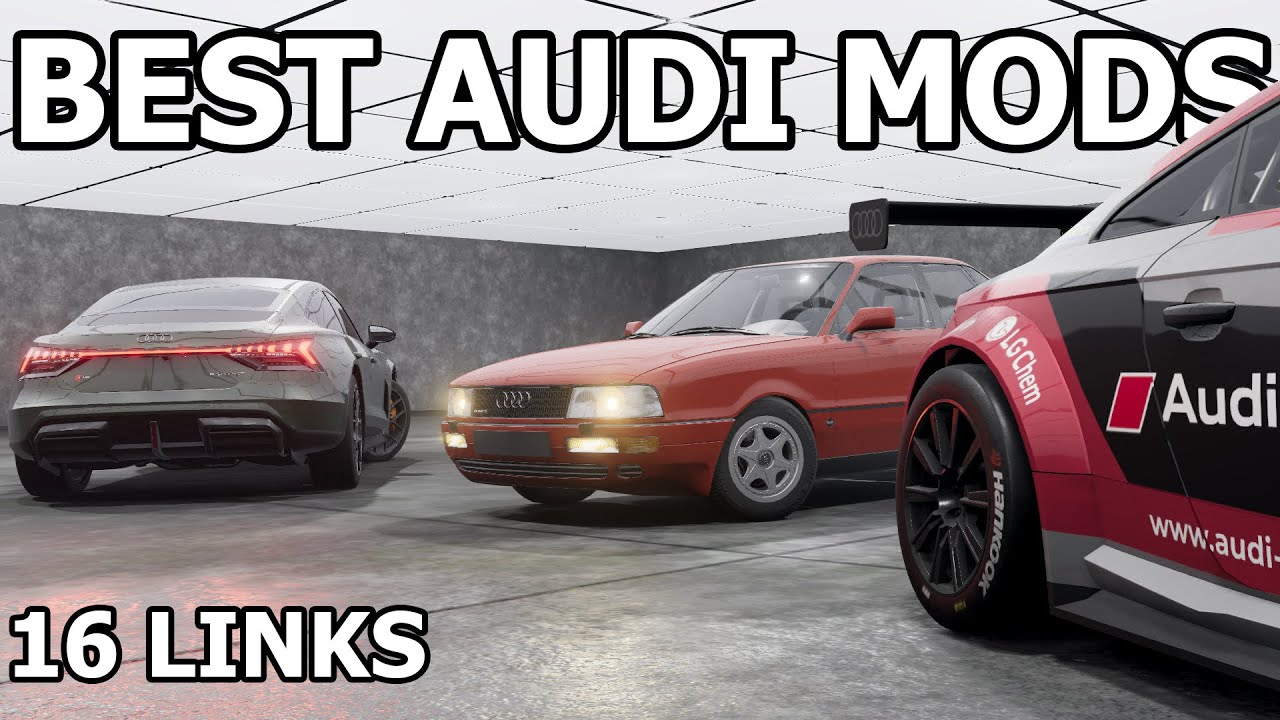 The Best Audi Mods For BeamNG | Showcase