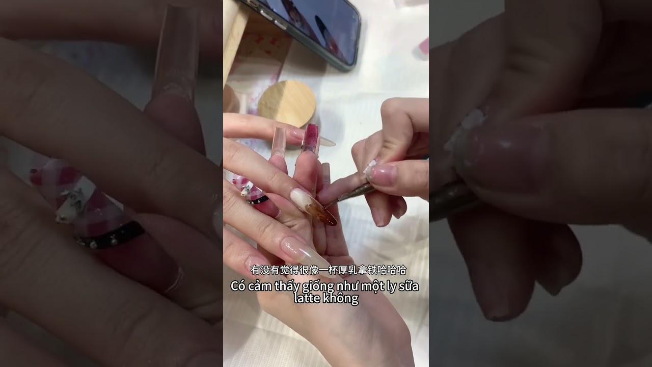 ✨ Bộ nail vintage thu đông đây rồi, blogger cập nhật hàng tháng của bạn đã đến nè haha 💅🍂❄️