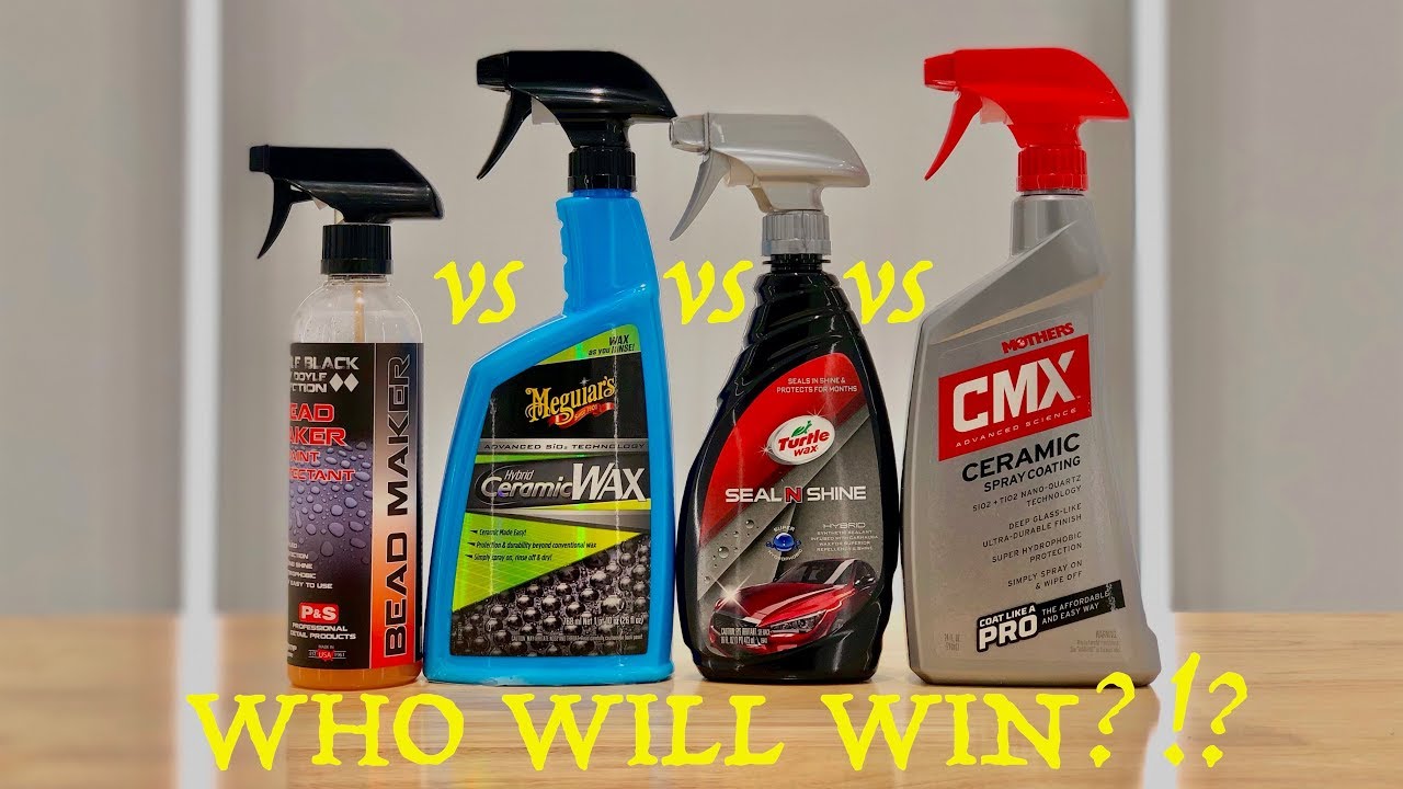 Bead Maker, Hybrid Ceramic Wax, Seal n Shine или CMX +: что выбрать?