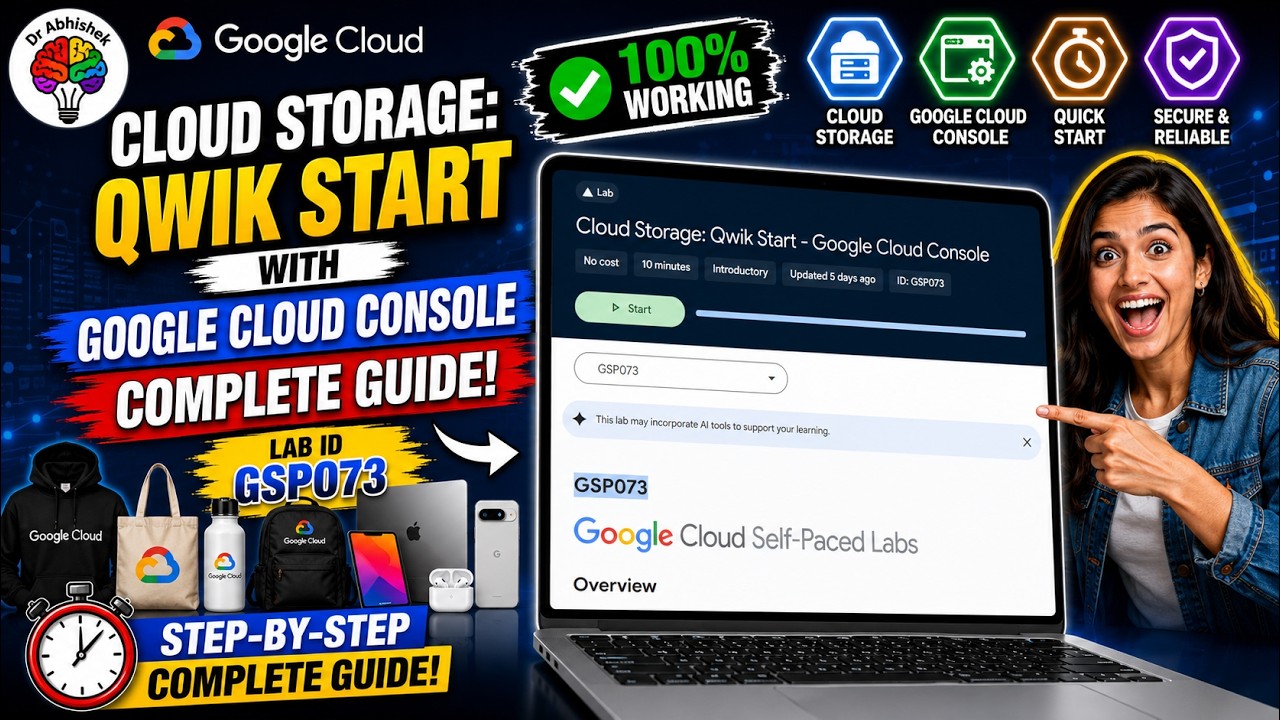Cloud Storage: Qwik Start &mdash; Google Cloud Console #GSP073 #qwiklabsarcade2026
