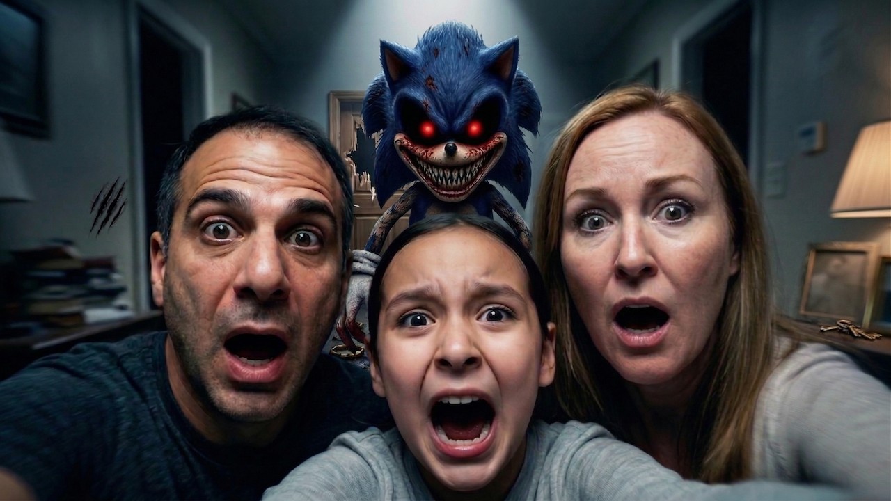 Evil Sonic BROKE into our house to Steal the Chaos Emerald