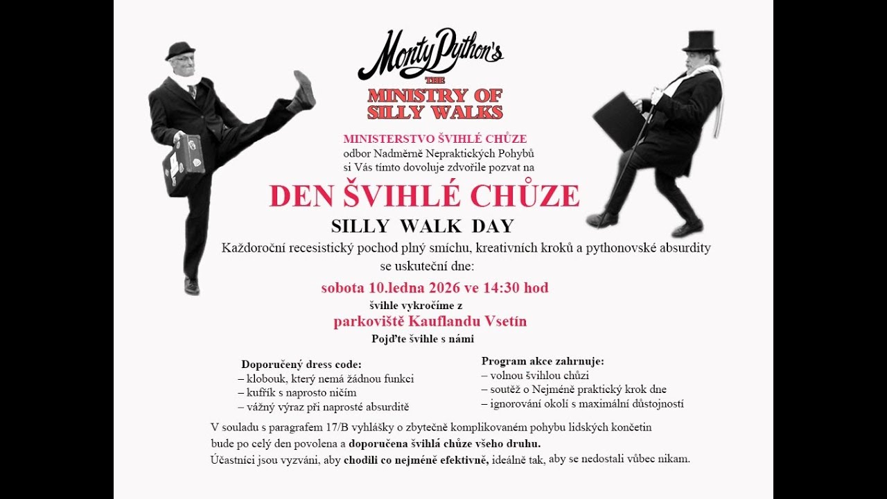 Silly Walk Vsetín 2026