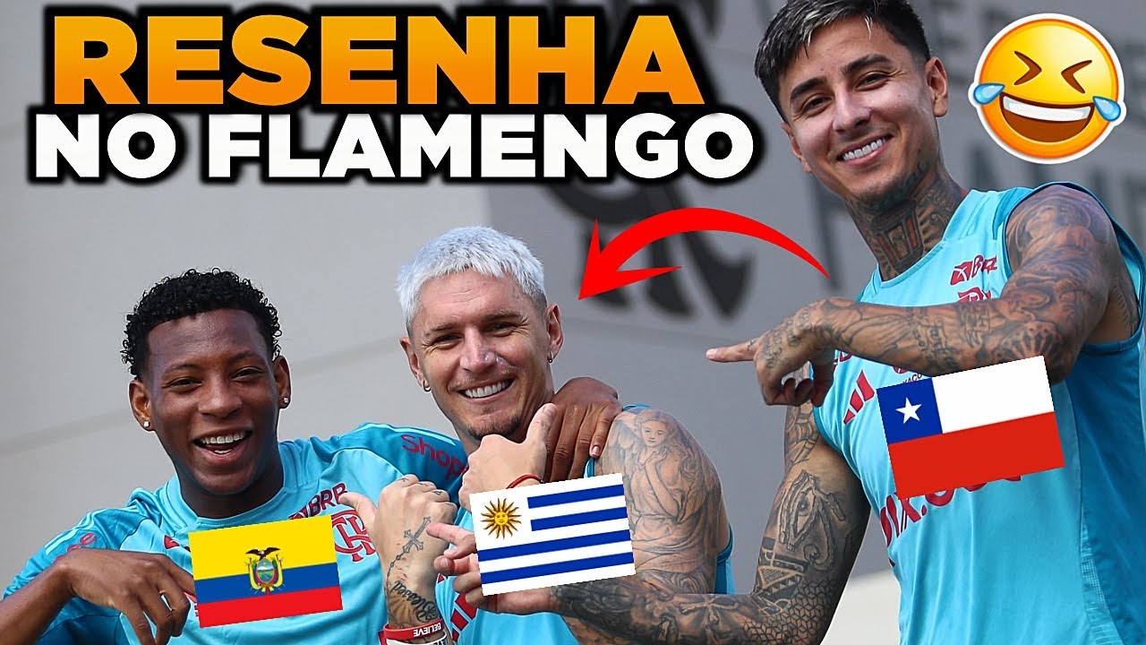 MUITA RESENHA & CLIMA LEVE NOS TREINOS DO FLAMENGO EM 2025!😂⚫🔴