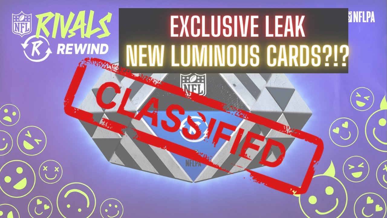NEW LEAKED PROMO + CARDS!!! NFL Rivals Rewind!