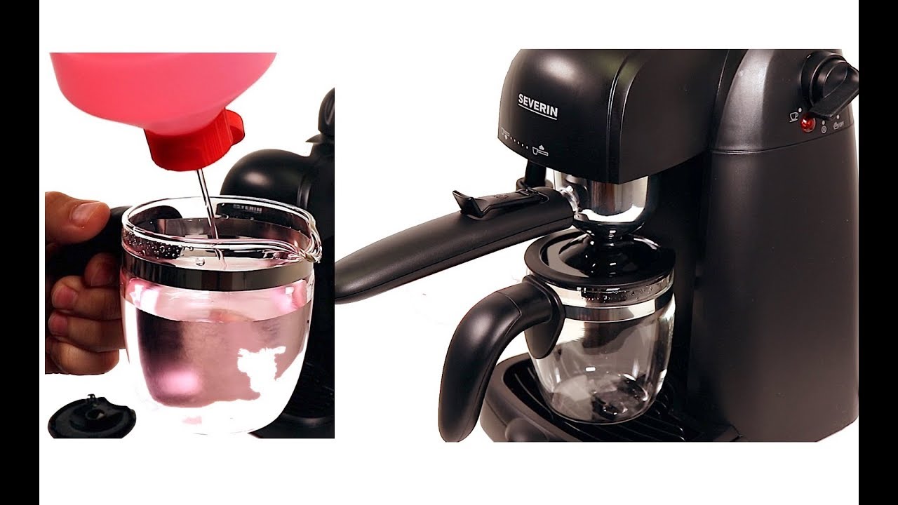 Severin Espressomaschine Siebträger Entkalken