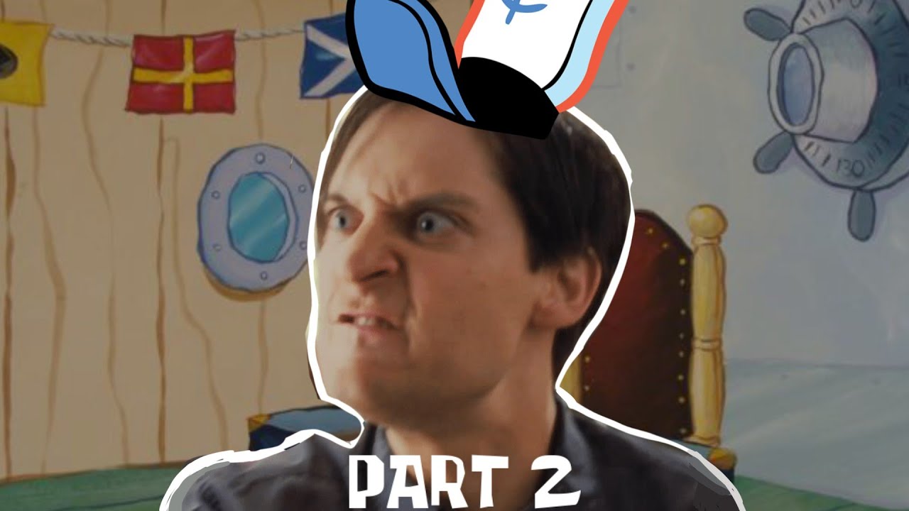 Bully maguire works at the Krusty Krab pt2