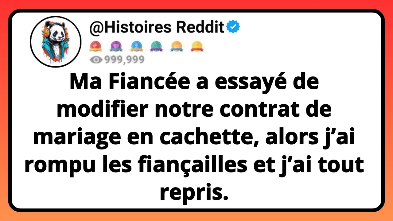 Ma Fiancée A Essayé De Modifier Notre Contrat De Mariage En Cachette, Alors J’ai Rompu Les...
