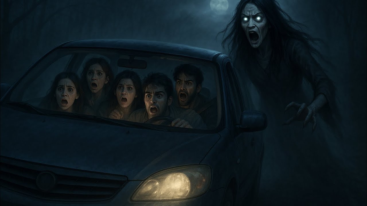 “हम एक शापित भूतिया गाँव में फँस गए 😱 | रात भर की सच्ची डरावनी कहानी | Horror StoryHindi”