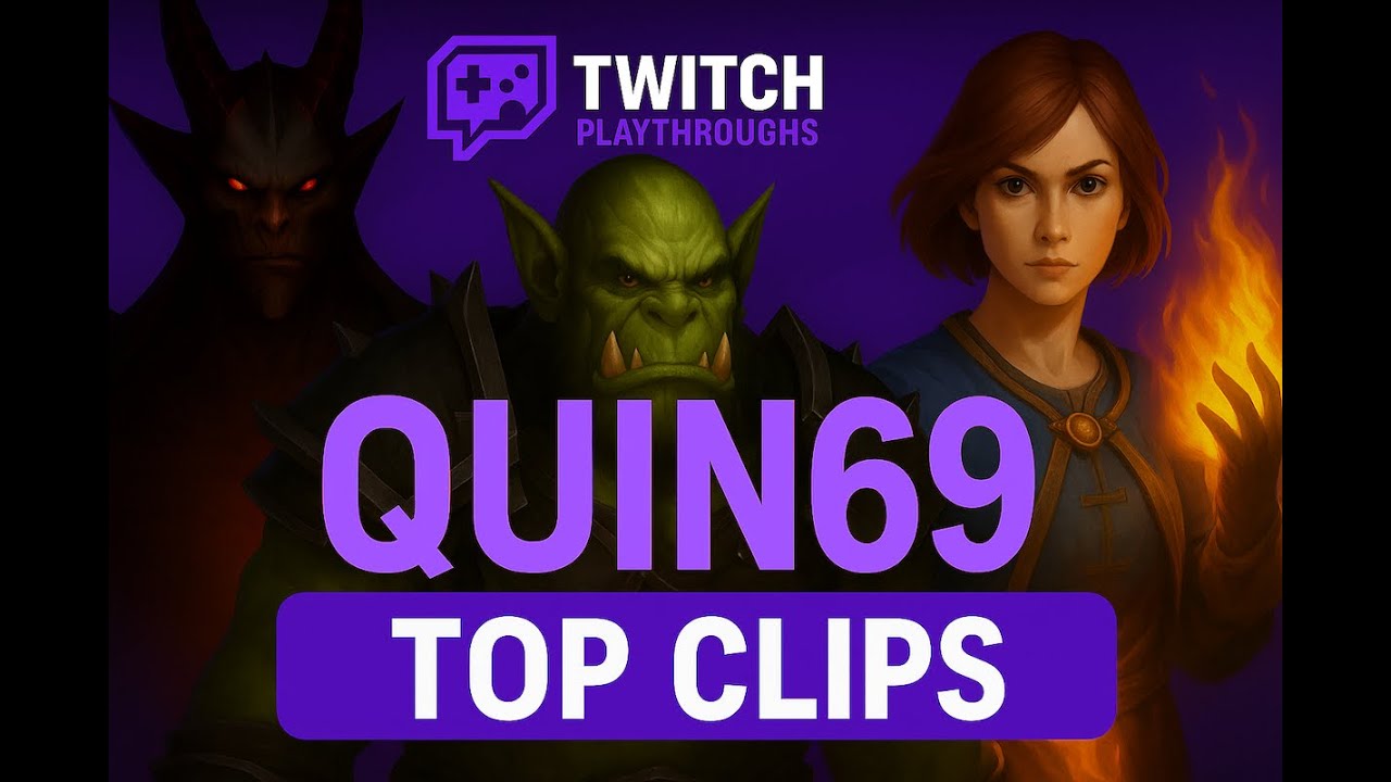 BEST MOMENTS from Quin69 - Twitch Clips