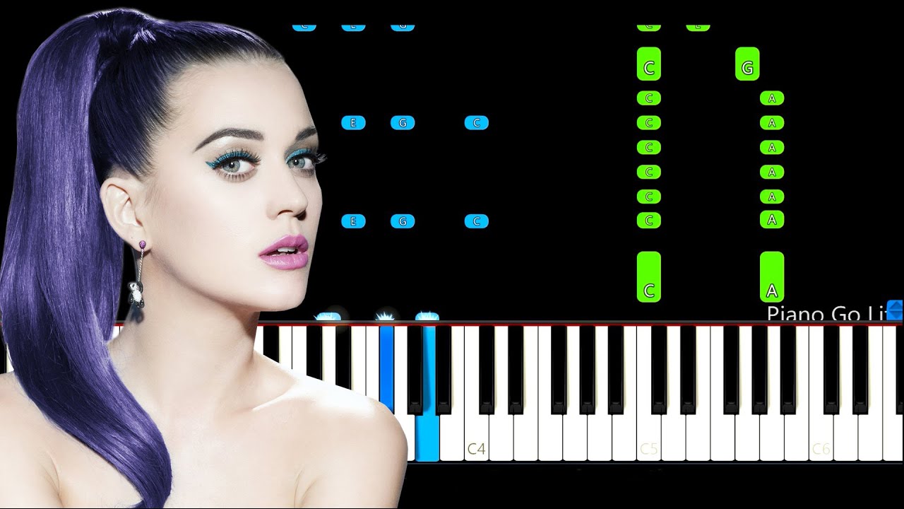 Katy Perry - Hot N Cold Piano Tutorial