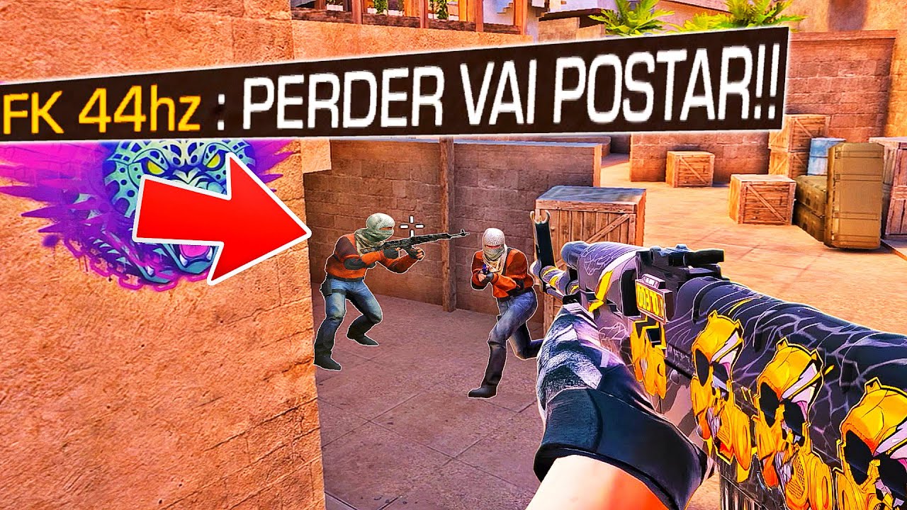 ELE ESTAVA GANHANDO e FALOU SE PERDER VAI POSTAR, DEMOS a VIDA na RANK! STANDOFF 2 🇧🇷