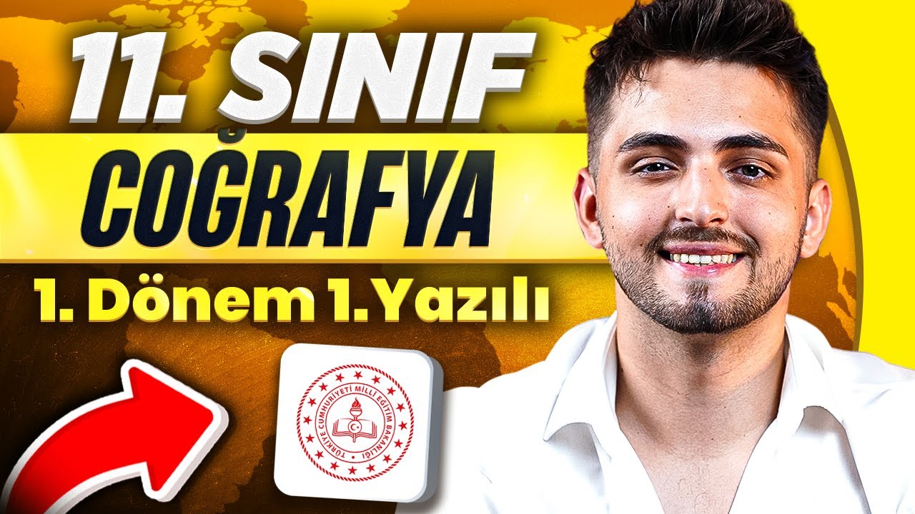 11.Sınıf Coğrafya 1.Dönem 1.Yazılı Çözümü! 🔥 (Bunlar Sınavda Çıkar)