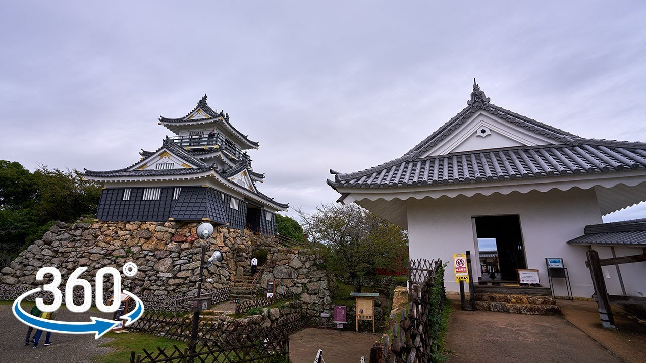 【VR 360°】【日本 靜岡】散步 in 浜松城
