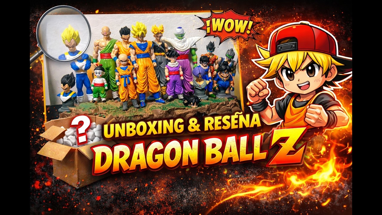 Unboxing Dragon Ball Z 🐉 ¿Valen la pena estas figuras?  #DragonBallZ #Unboxing  
