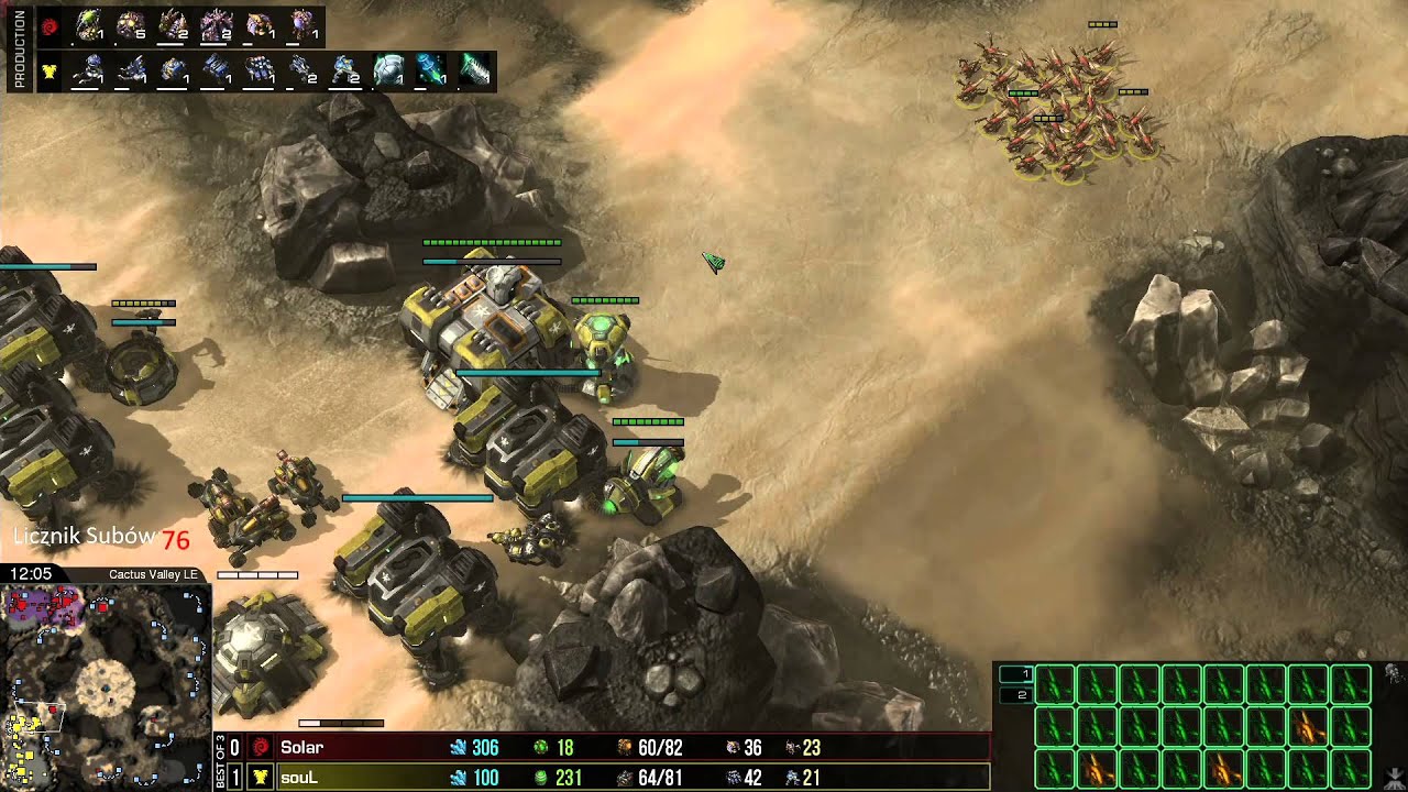 TvZ SouL vs Solar - g2 - Cactus Valey
