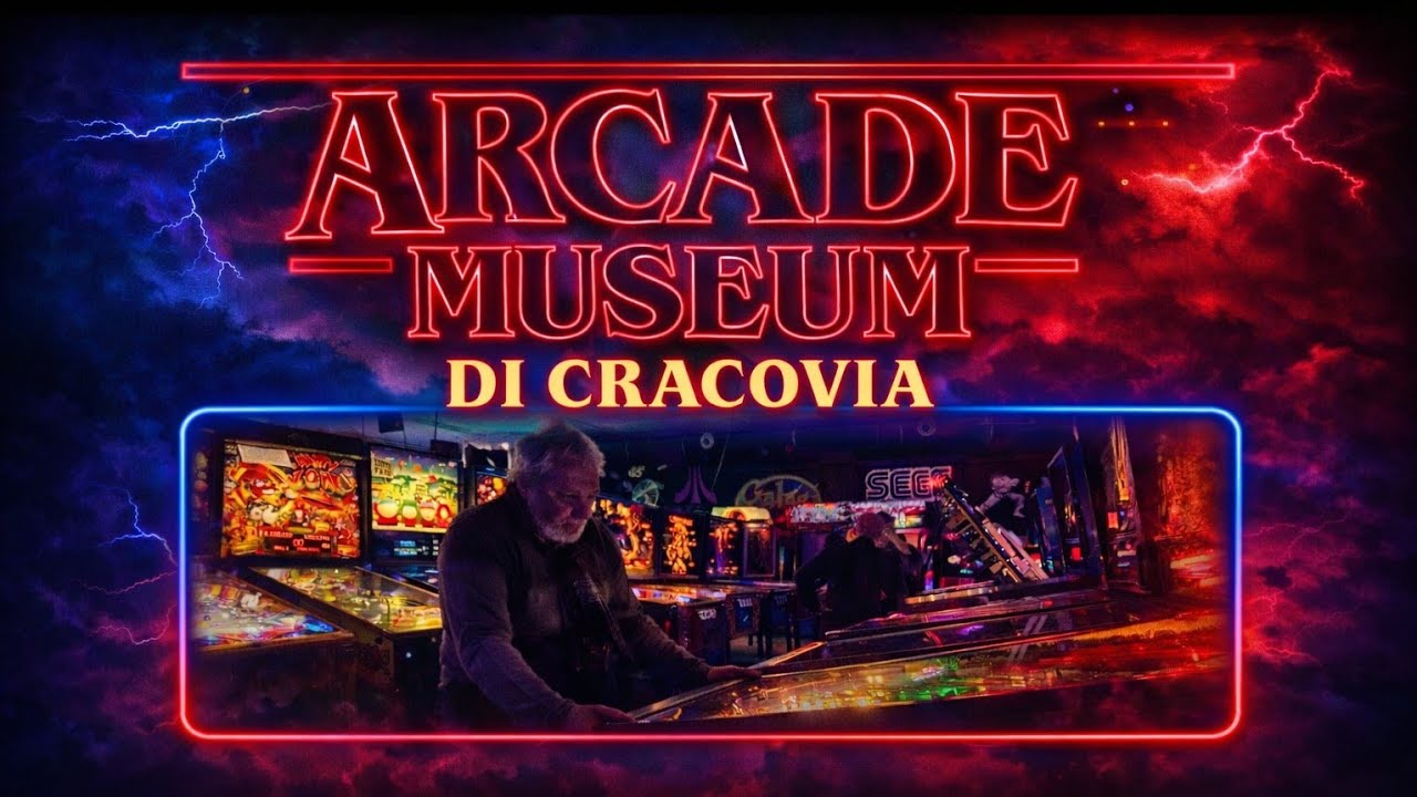 🎮 Un tuffo nel passato al Museo dell’Arcade di Cracovia 🕹️ #arcademuseum #cracovia