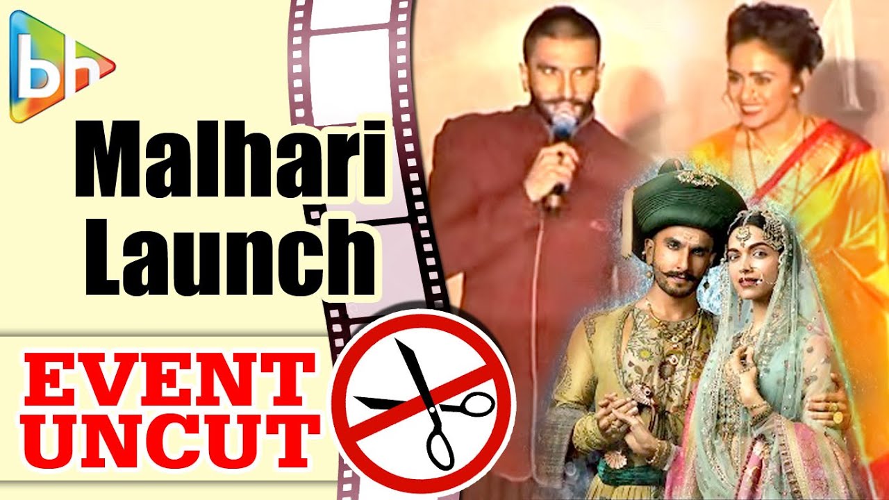 Malhari OFFICIAL Song Launch | Bajirao Mastani | Deepika Padukone | Ranveer Singh | Priyanka Chopra