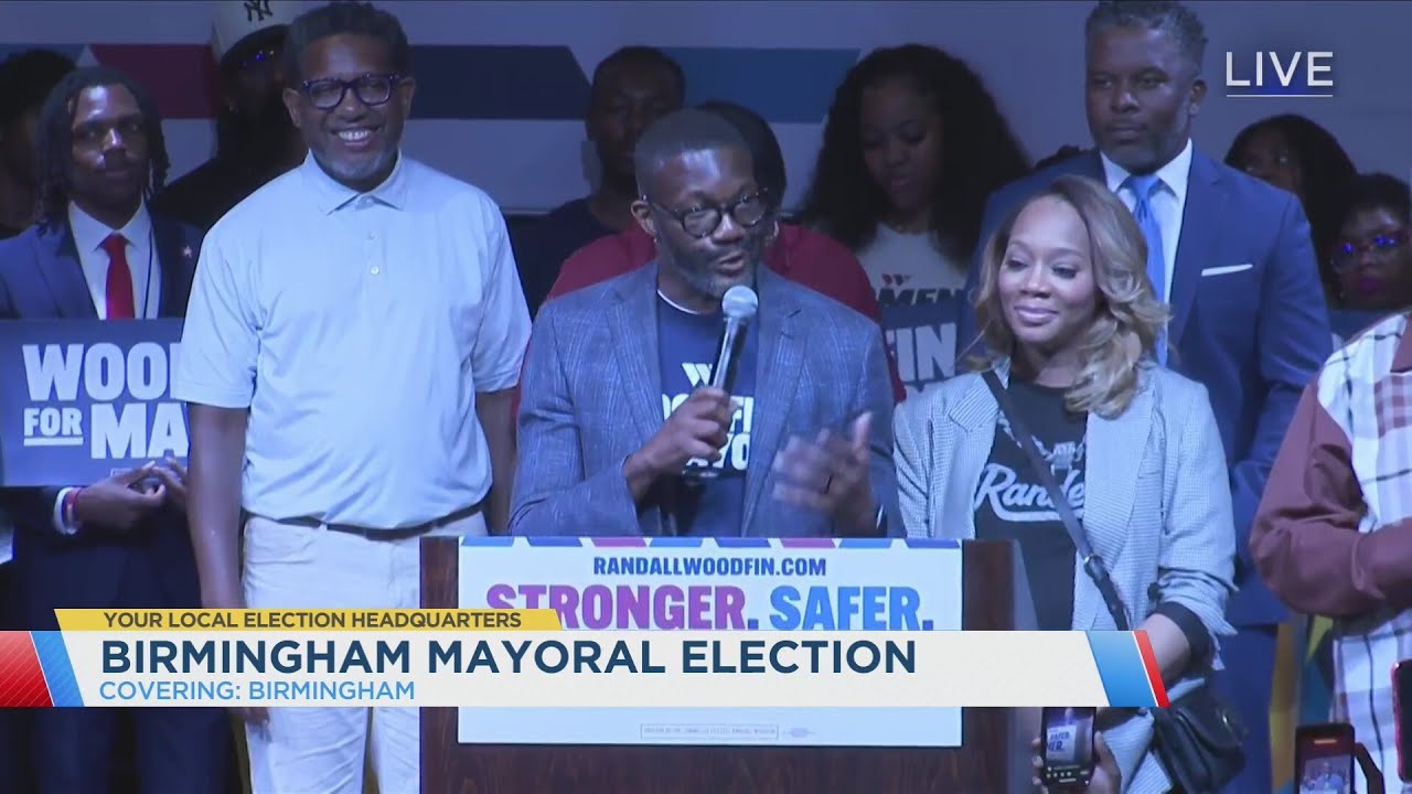 Randall Woodfin wins 3rd term as Birmingham mayor