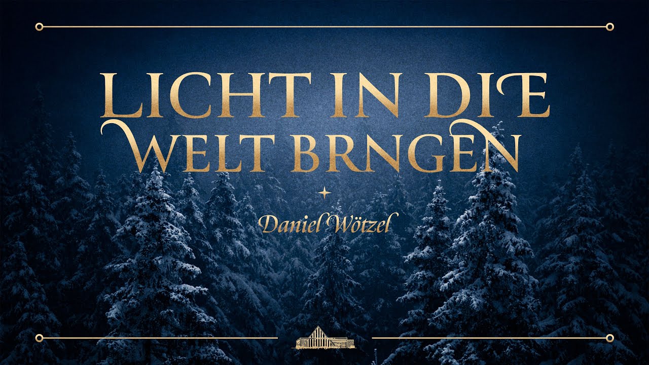Licht in die Welt bringen | Daniel Wötzel | KdN Hanau