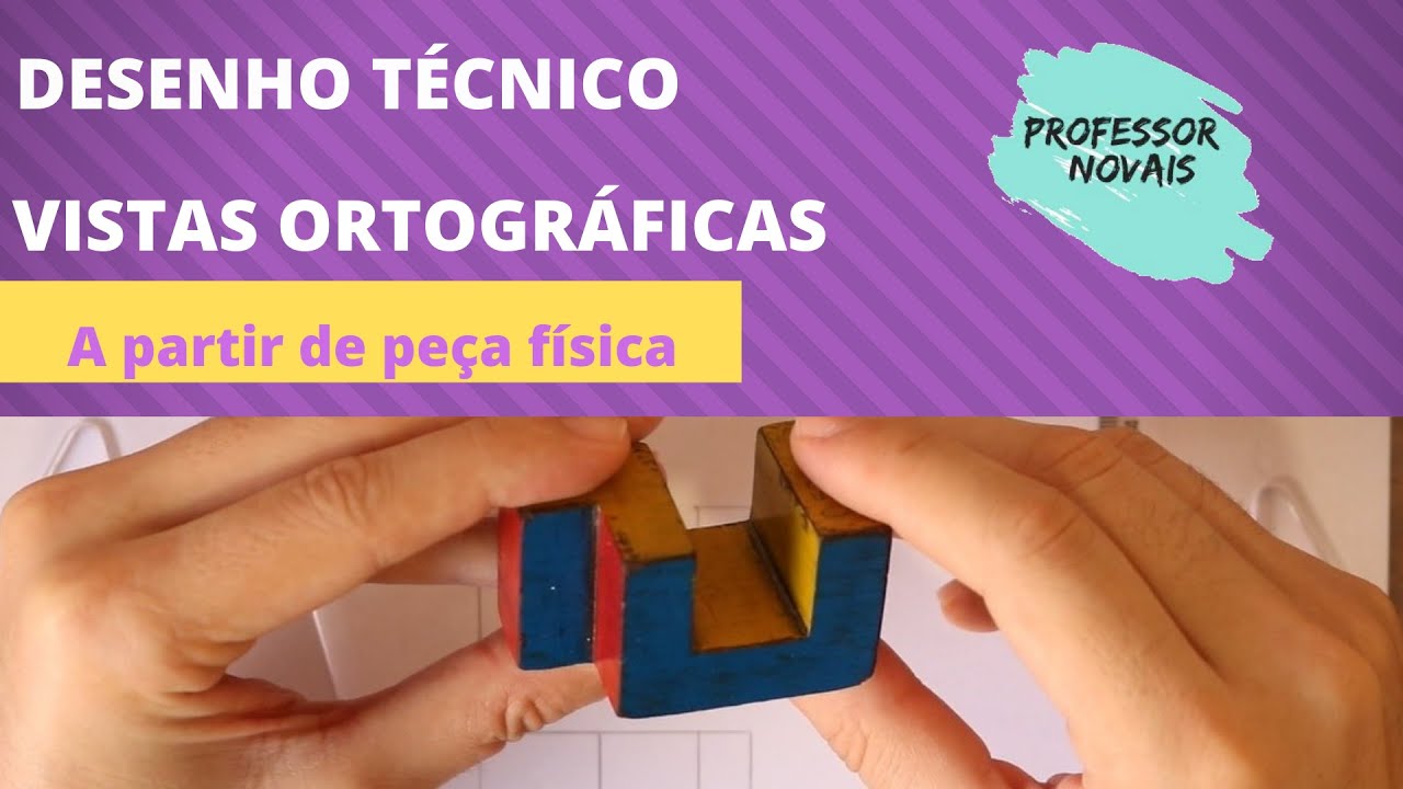 Vistas ortográficas a partir de uma peça | Rebatimento | Tipos de linhas