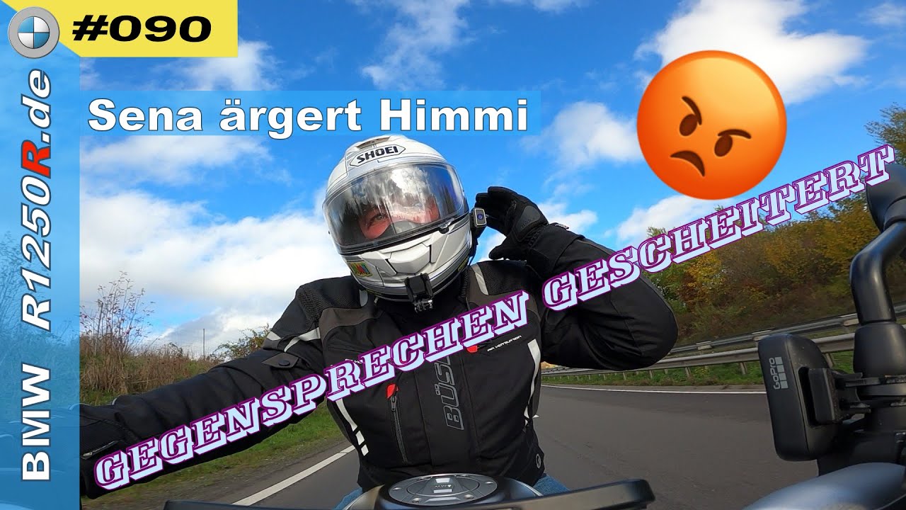 SENA 50C - Gegensprechen gescheitert | Sena ärgert Himmi | 
