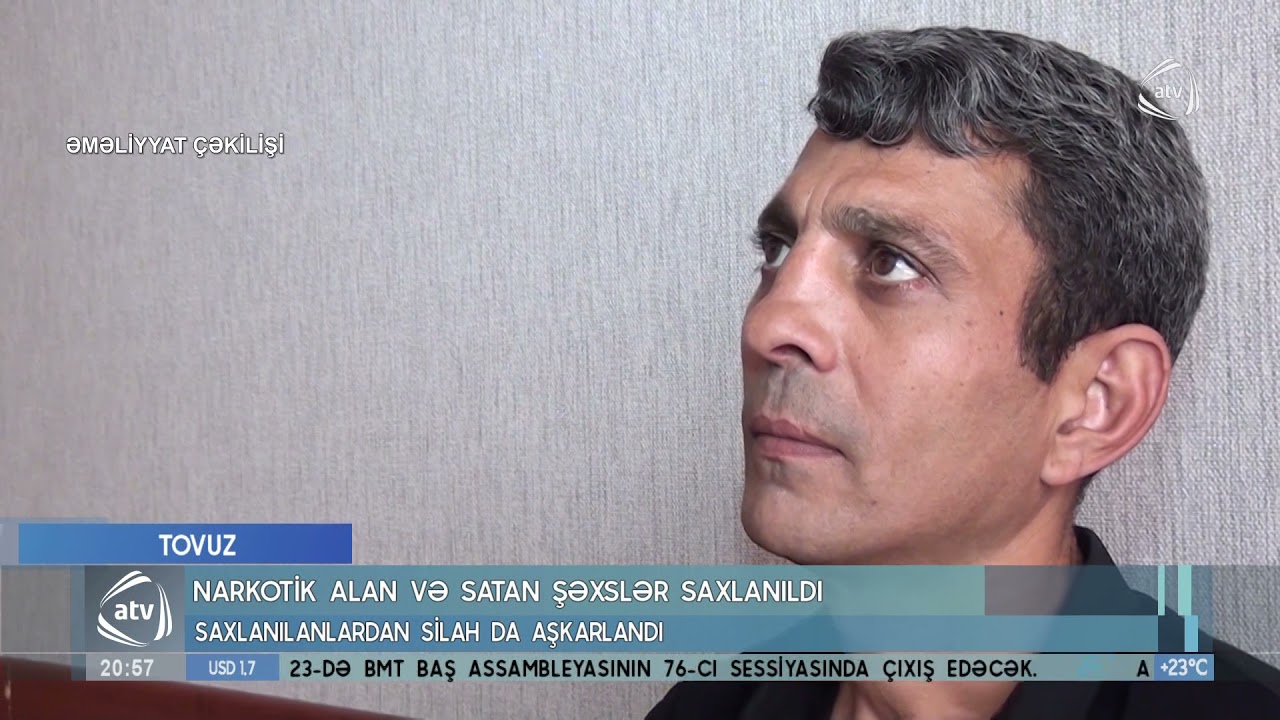 Tovuzda narkotik alan və satan şəxslər saxlanıldı