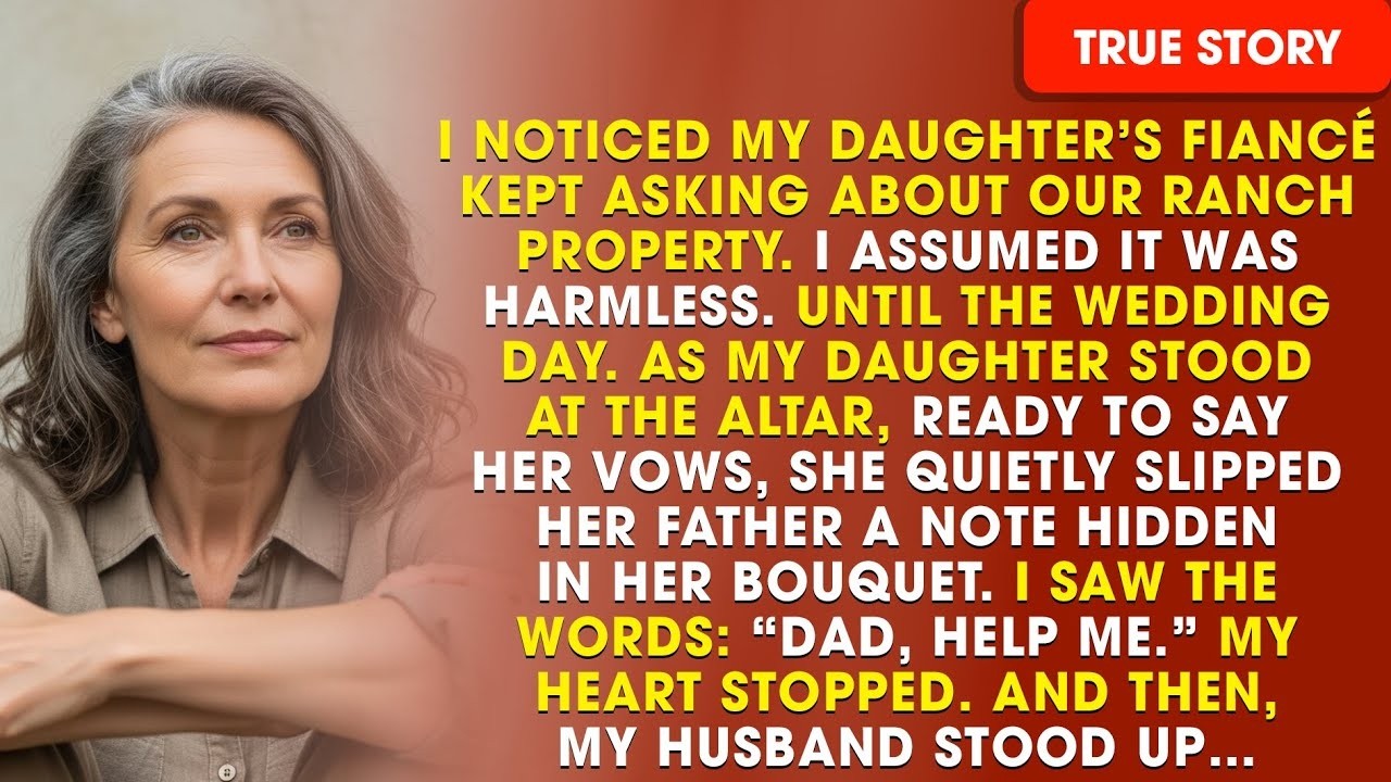 During Her Wedding Ceremony, My Daughter Pulled A Note From Her Bouquet And Handed It To Me  'Mom