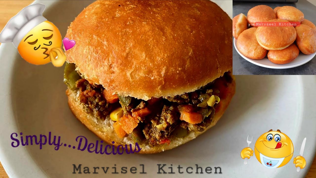 How l make my Vetkoek / Amagwinya with beef mince😋♥️