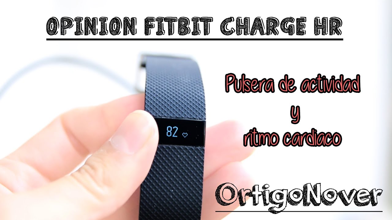 Fitbit Charge HR - Pulsera de actividad y ritmo cardíaco