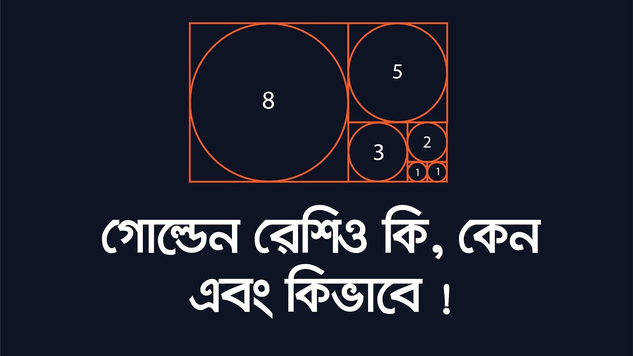 Illustrator Bangla Tutorial: Golden Ratio in Graphic Designing | গোল্ডেন রেশিও কি, কেন এবং কিভাবে !