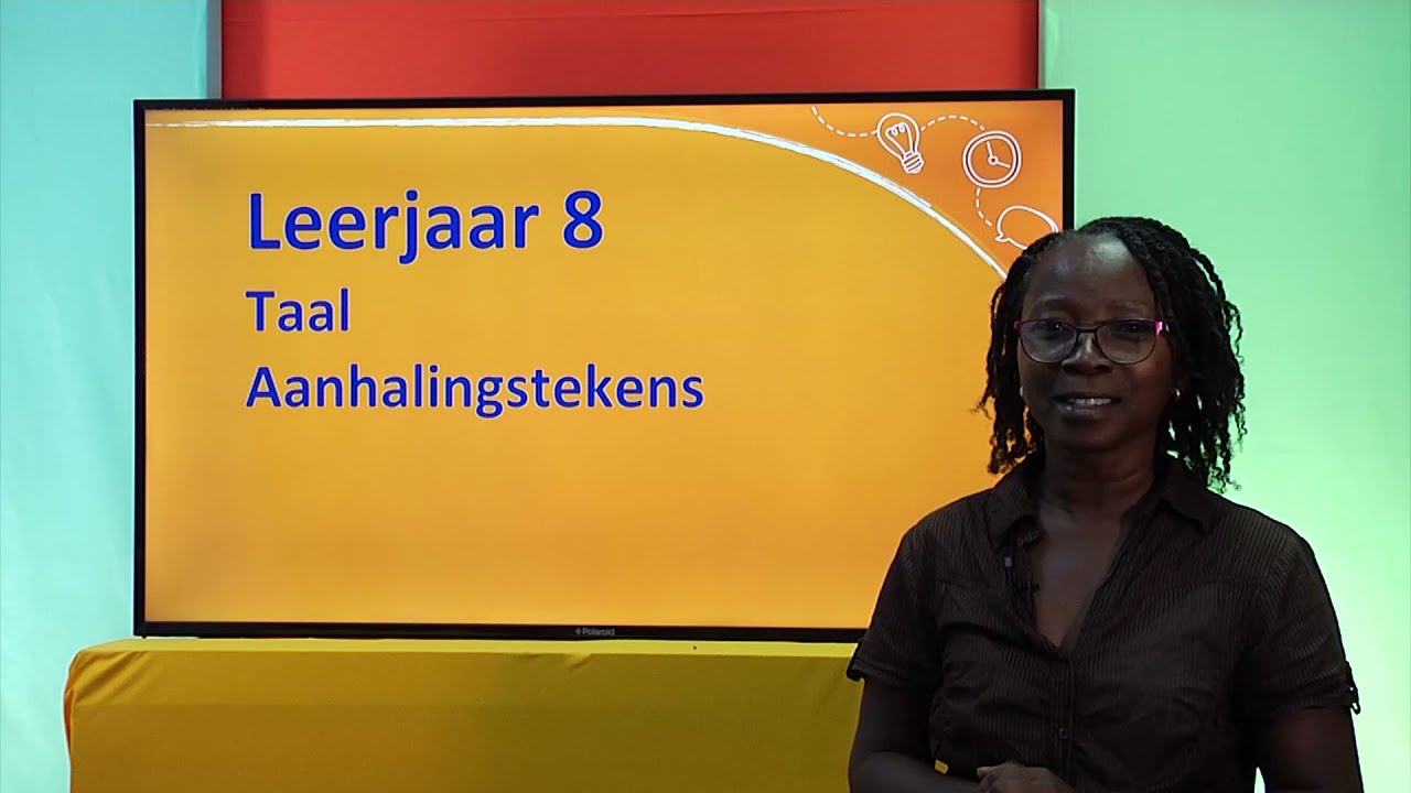 Leerjaar 8  Taal  Aanhalingstekens