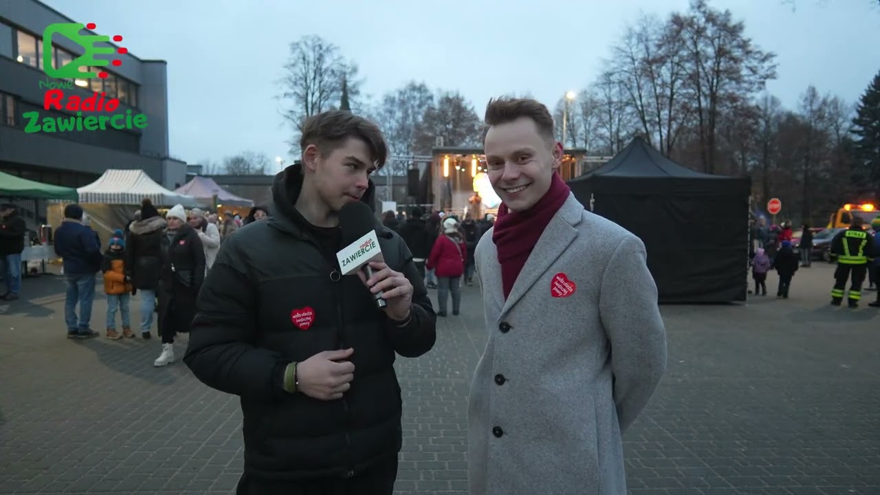 🎤 Radio Zawiercie na Finale WOŚP w Zawierciu ❤️