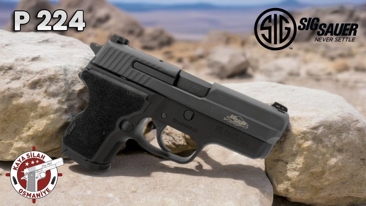Sig Sauer P 224 sökülüp takılması ve incelenmesi
