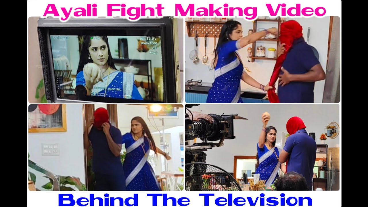 அயலி - Ayali Fight Making Video / Today Telecast / Behind The Television #viralvideo #shorts 