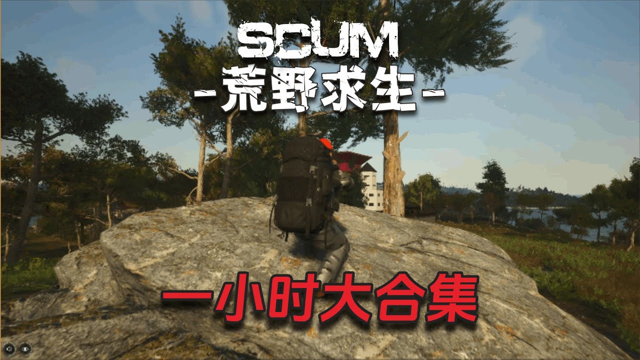 Scum荒野求生大合集1小时版（8）：一口气看完勇斗邪恶老外全过程！