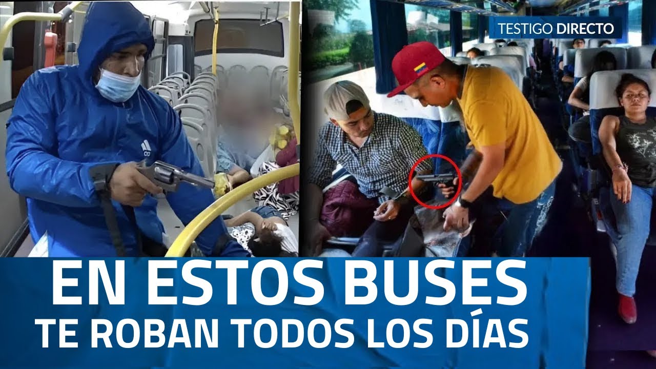“¡Quietos o disparamos!”Así operan las bandas que asaltan pasajeros de BUSES entre Bosa y Soacha