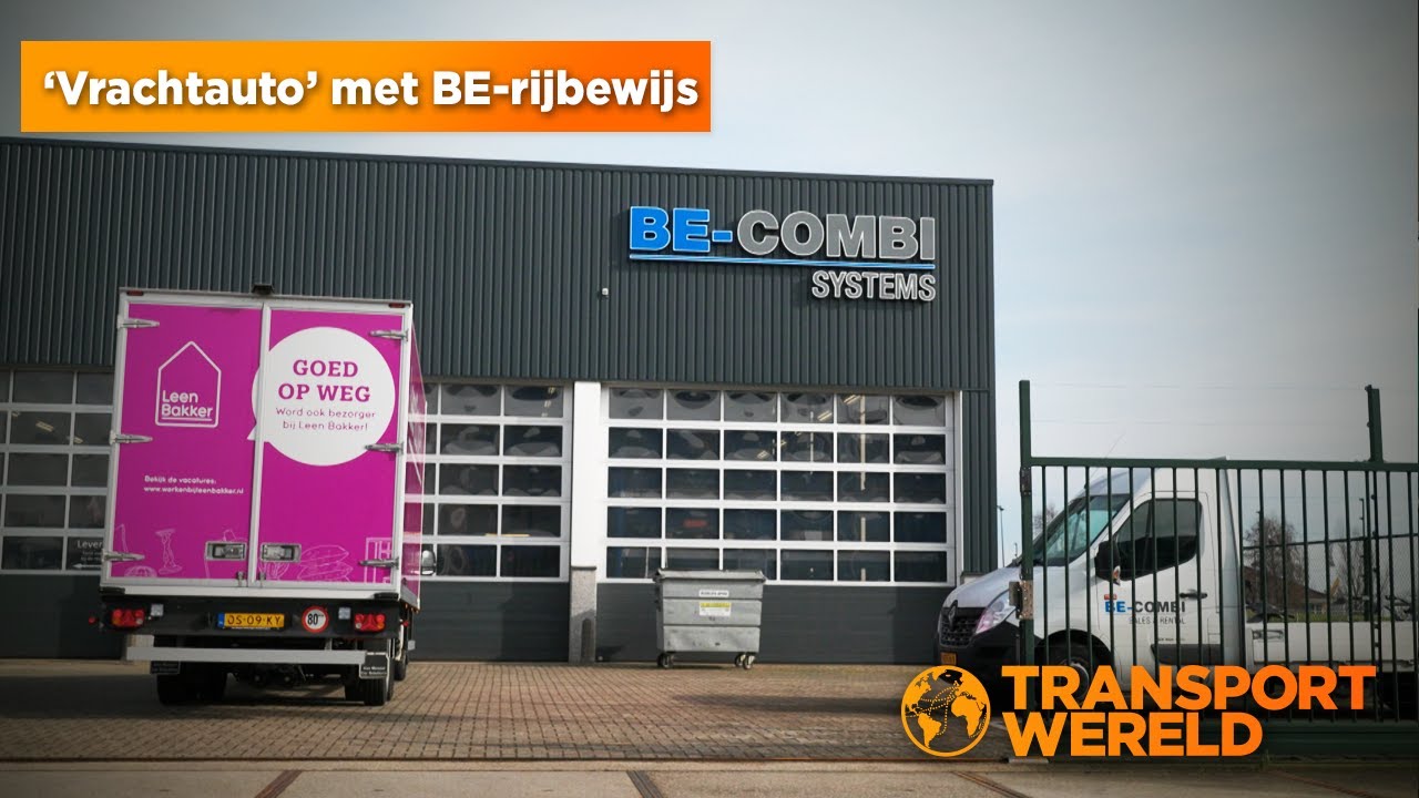 'Vrachtauto' met BE-Rijbewijs | RTL Transportwereld