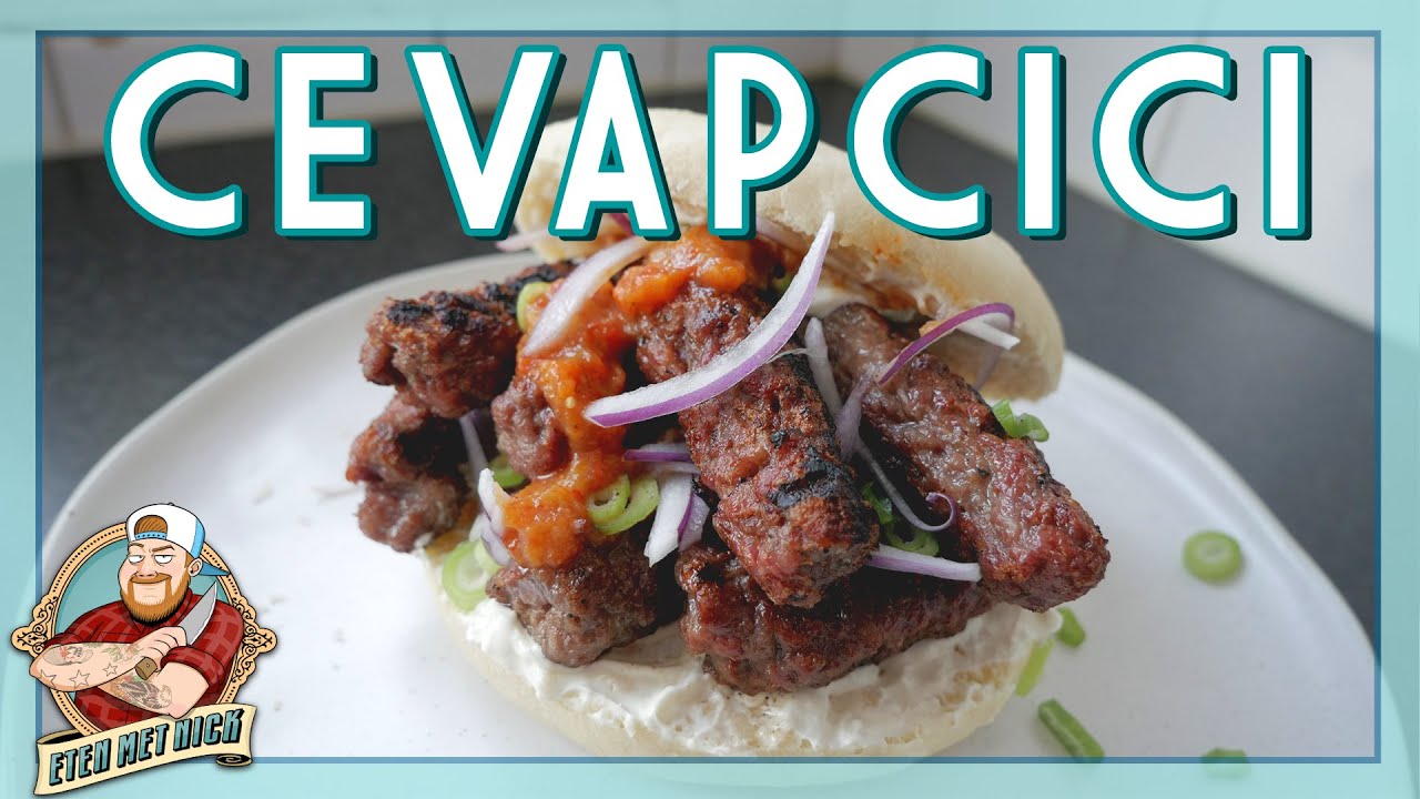De Kebab uit de Balkan : Ćevapčići! | EtenmetNick | How to