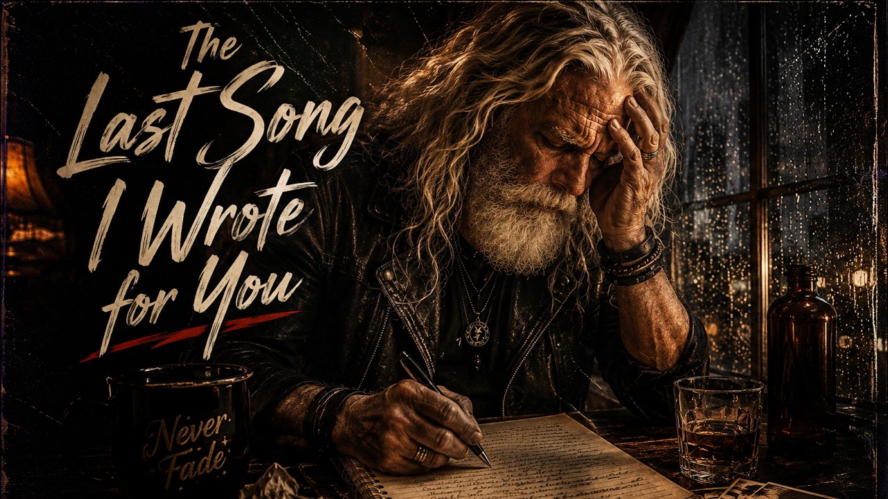 The Last Song I Wrote for You - Warren Halbrook | A Song About Losing Faith | Powerful Rock Ballad