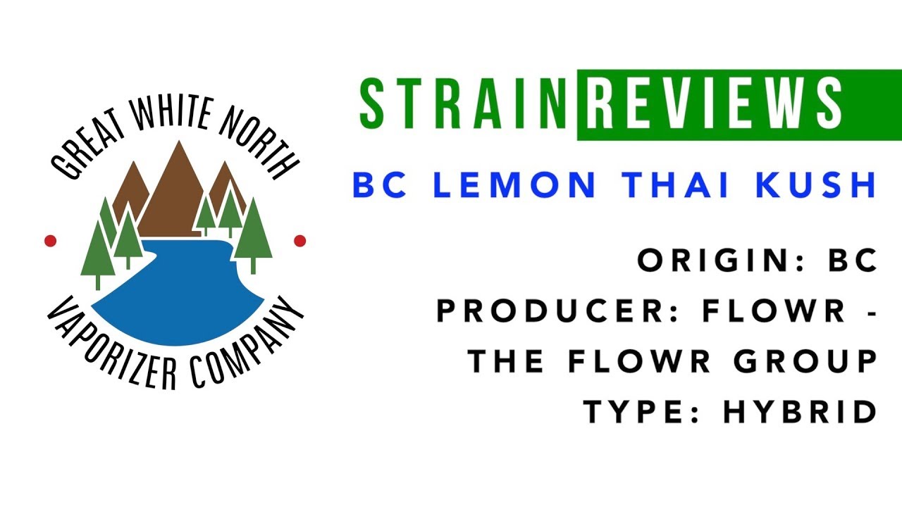 Canadian Legal Cannabis Review | BC Lemon Thai Kush | Flowr | GWNVC's Vaporizer Reviews