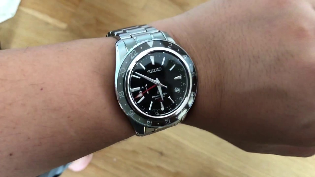 The Grand Seiko SBGE001 Spring Drive GMT - on my wrist