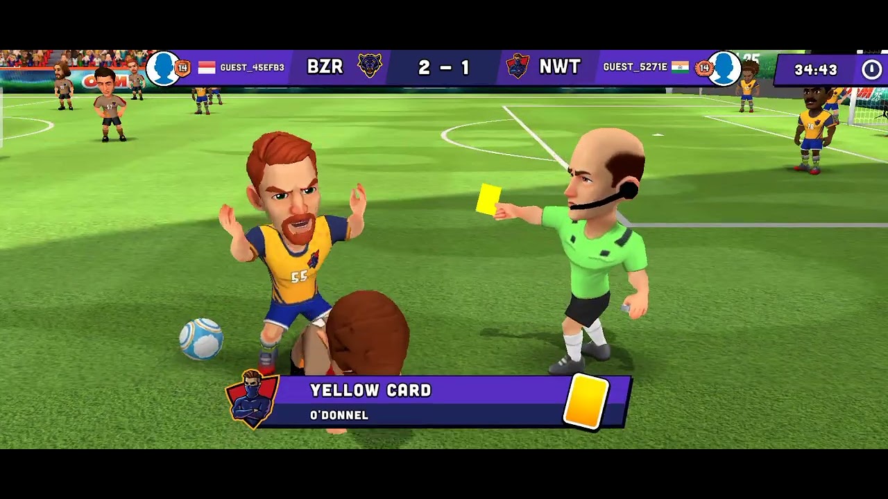 Mini Football Part 100 Score 4 - 1