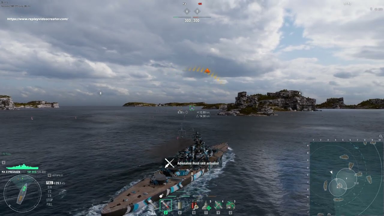 World of Warships - Preussen VS Schlieffen