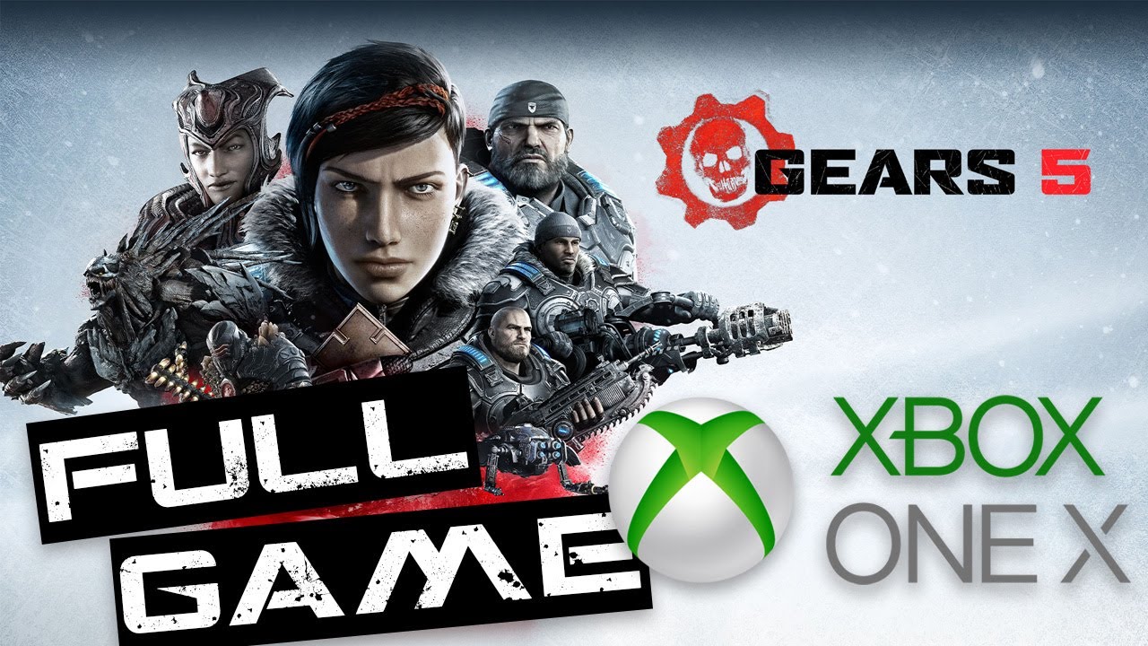 Gears 5 - FULL GAME - Longplay / Gameplay in 4K  (Xbox One X)