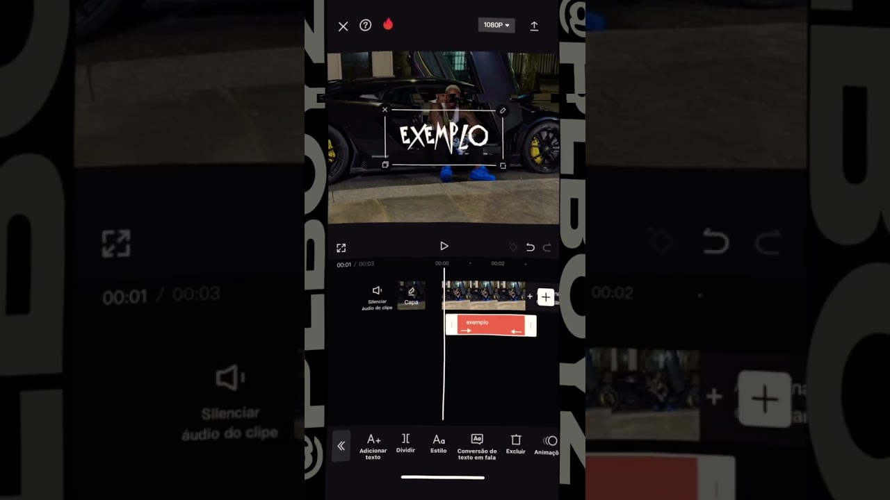 COMO FAZER EDIT DE LYRICS &ldquo;CapCut&rdquo;   #fyp #edit #capcut #tiktok #youtubeshorts #viral #newpost