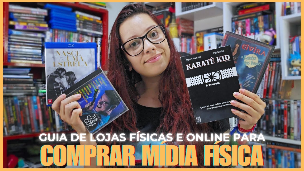ONDE COMPRAR MÍDIA FÍSICA? + ENCERRAMENTO VÍDEO PÉROLA 😱