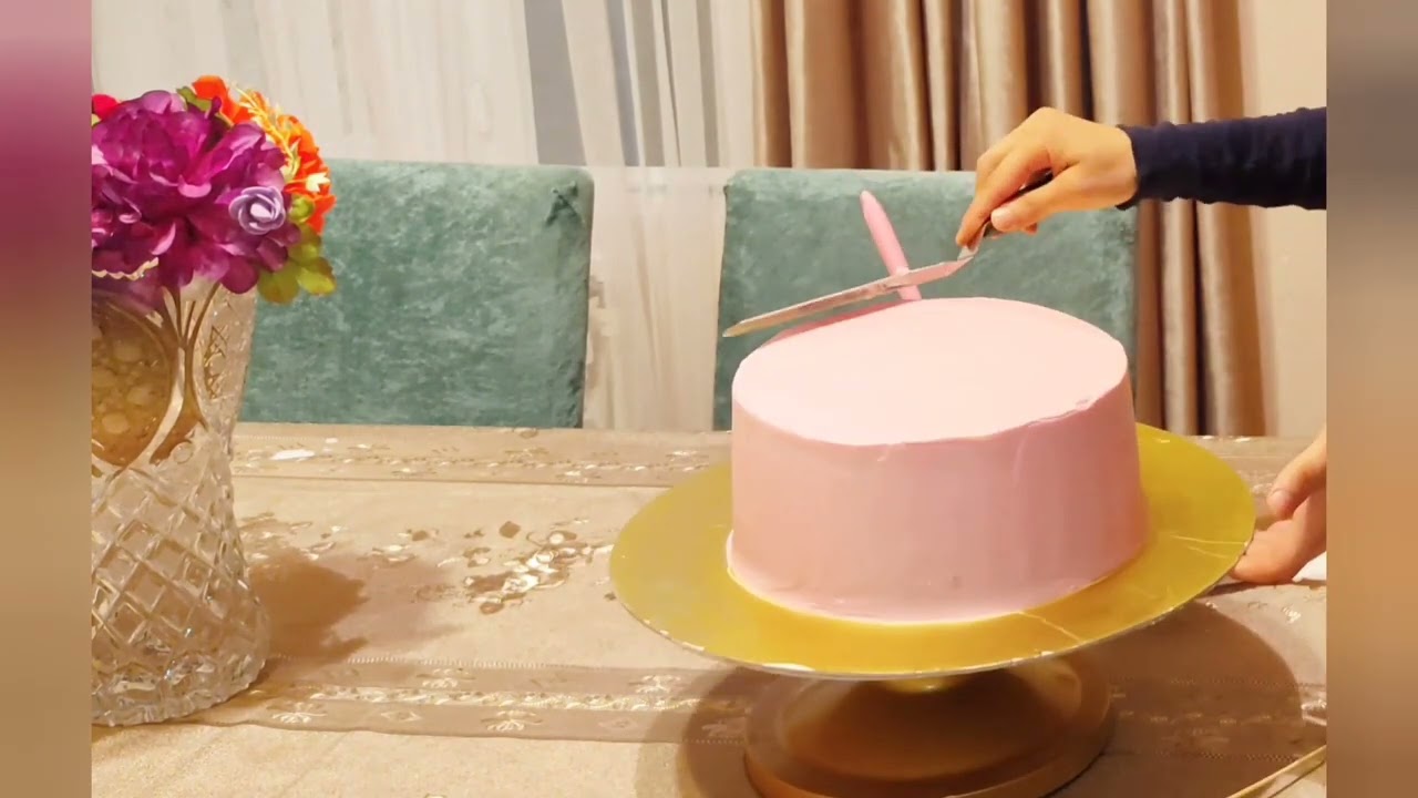 Tortu krem şanti ilə nece hamar edek? ən vacib ipuclarını paylaşdım #tort #tortlar #cakes #today