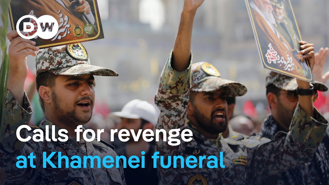 Mass crowds gather in Tehran as six-day funeral for killed supreme leader begins | DW News