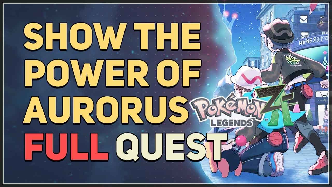 Show the Power of Aurorus Pokemon Legends Z-A