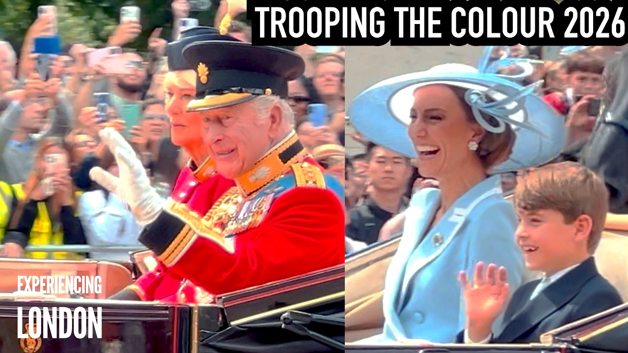 King Charles & The Royal Family Ride From Buckingham Palace! | Trooping the Colour 2026